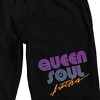 Aretha Franklin Men's Black Lounge Shorts - 2 of 4