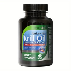 HealthA2Z - Antarctic Krill Oil Softgels - 60 Count - 1 of 4