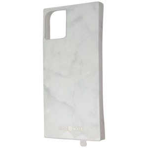 Case-Mate BLOX Rectangular Case for iPhone 11 & iPhone XR - White Marble - 1 of 3