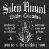 Womens Funny T Shirts Salem Annual Witches Convention Sarcastic Halloween Graphic Novelty Tee For Ladies - Crazy Dog Women's T Shirt - 2 of 4