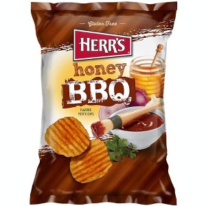 Herr's Honey Bbq Potato Chips - 1 Oz Bag (Pack of 42) - 1 of 1
