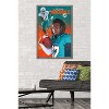 NFL Miami Dolphins - Jaylen Waddle 21 Wall Poster, 14.725 x 22.375, Framed