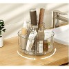 360 Rotating Makeup Organizer, Makeup Carousel Spinning Holder Storage Rack, Large Capacity Make up Caddy Shelf Cosmetics Organizer Box - 2 of 4