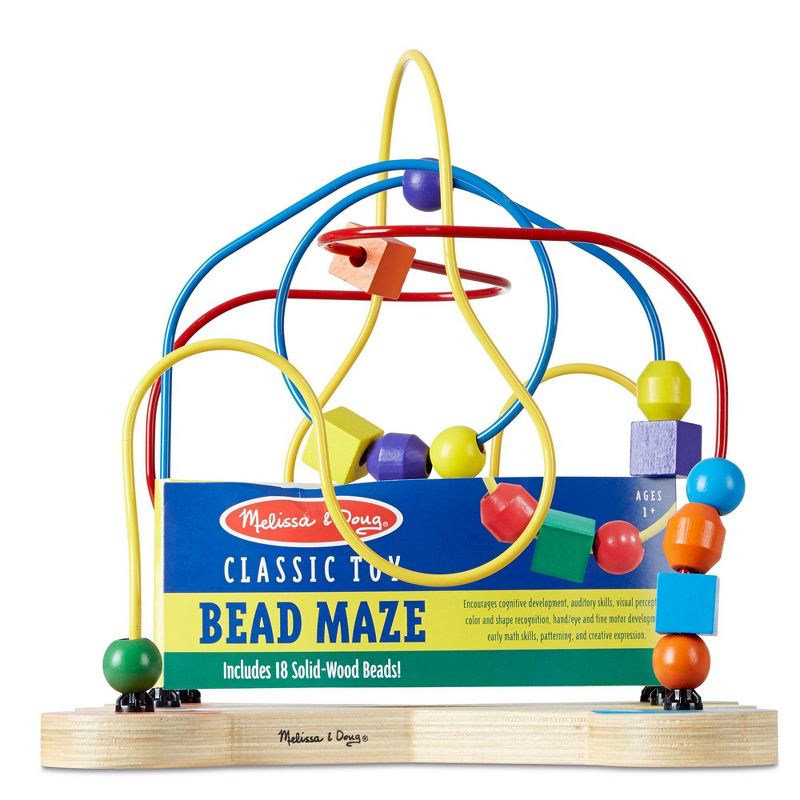 Melissa &#38; Doug Classic Bead Maze - Wooden Educational Toy, 4 of 11