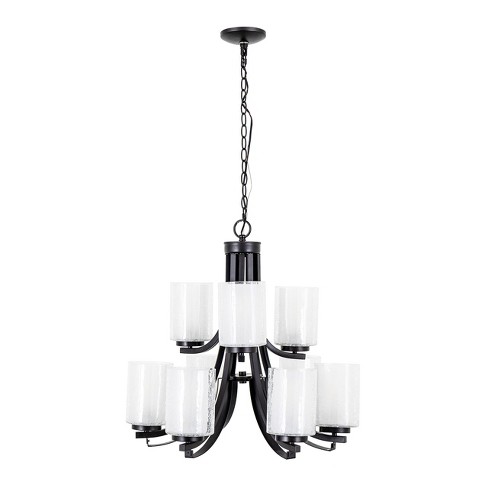 Yosemite Home Decor 9-Light Double Tier Modern Chandelier - image 1 of 4