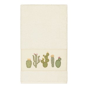 Linum Home Textiles 100% Turkish Cotton MILA Embellished Towel Set - 1 of 1