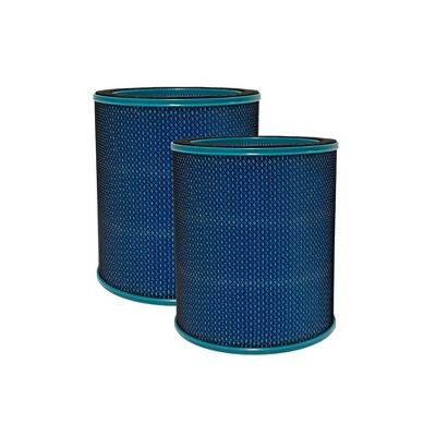Nispira HB-R22D True HEPA Replacement Filter Compatible with SKJ-CR022D Air Purifier, Removes Dust Smoke and VOCs chemical, 2 Packs