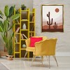 Stupell Industries Sun Over Desert Life Black Framed Floater Canvas Wall Art - 2 of 4