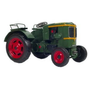 Old Modern Handicrafts Deutz F4L 514 Model Tractor Handmade Metal Vintage Farm Collectible 10 Inch - 1 of 4