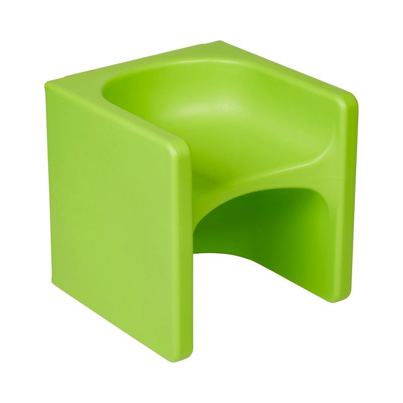 ECR4Kids Tri-Me Adaptable Kids Cube Chair, Indoor Outdoor Plastic, 3-in-1 Multipurpose Table/Seat, 1 of 15