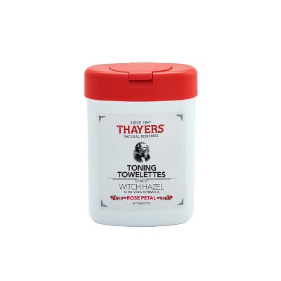 Thayers Rose Petal Toning Towelettes - 30ct