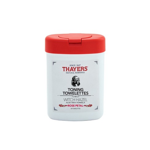 thayers towelettes toning 30ct