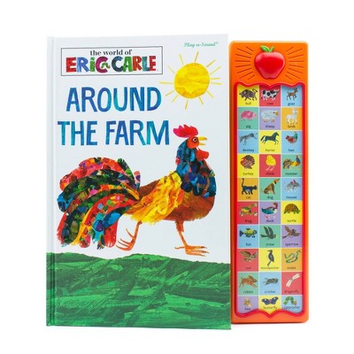 World Of Eric Carle Around The Farm 30 Animal Sound (hardcover) : Target