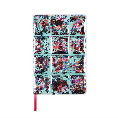 Yoobi™ College Ruled Journal 8"x5.5" Inflated Confetti