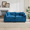 Sapphtopaz Modern Cloud Sofa Couches for Living Room with 2 Layer Upholstered Comfy Sofa with Chenille Fabric for Living Room,Apartment - 3 of 4