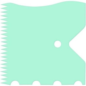 Hutzler 4-in-1 Cake Edger - Comb, Ridge, Wave and Corner Frosting Decorating Tool - 1 of 4
