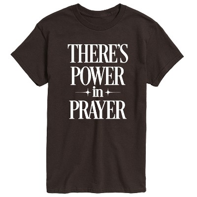 Men's - Instant Message - There's Power In Prayer Short Sleeve Graphic T-Shirt