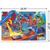 Trends International Mattel Hot Wheels - Awesome Around Every Corner Framed Wall Poster Prints - 3 of 4