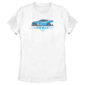 Womens Hendrick Motorsports Chase Elliott Number 9 Logo T Shirt - 1 of 4