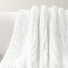 Lush Décor 40"x72" Hygge Ultra Soft Cozy Chenille Chunky Knit Throw - 4 of 4
