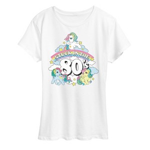 Women's - My Little Pony - Stuck In The 80s Short Sleeve Graphic T-Shirt - 1 of 4