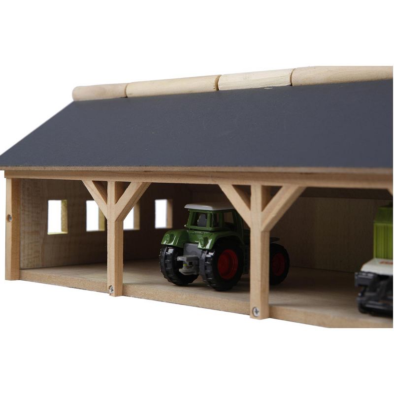 Kids Globe 1/87 Scale Farm Machinery Shed Set For Play Vehicles, 3 of 9