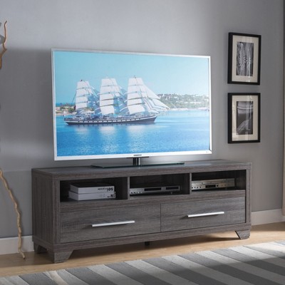 NicBex TV Stand for 60 Inch TV,TV Entertainment Center with 3 Open Shelves and 2 Drawers,Modern TV Console Table for Living Room