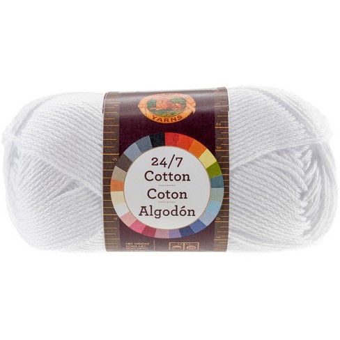 24 7 Cotton Yarn Review, Lion Brand