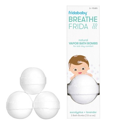 Fridababy Natural Vapor Bath Bombs for Sick Day Comfort - BreatheFrida Vapor Bath Bombs