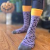 Purple Bat Pattern Socks from the Sock Panda (Tween Sizes, Small) - image 2 of 4