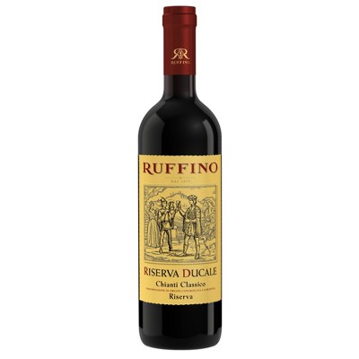 Ruffino Riserva Ducale Chianti Classico DOCG Italian Red Wine - 750ml Bottle