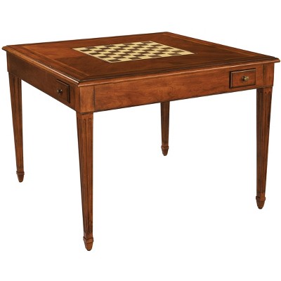 Hyannis Retreat Brown Rectangular Traditional Game Table