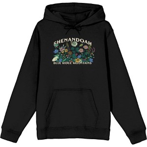 Elevation 7573 Shenandoah Wildflowers Adult Long Sleeve Hoodie - 1 of 2