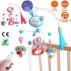 Babyluv "Baby Musical Crib Mobile with Star Projection, Rotating Bed Bell, Rattle Toy & Remote Control" Blue - 2 of 4
