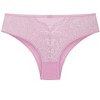 Women's Plus Size Alexis Cheeky Panty - purple | CITY CHIC - 3 of 4