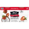 So Delicious Dairy Free Strawberry Coconut Milk Yogurt - 4ct/5.3oz Cups - image 3 of 4