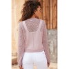 Women's Open Knit Detail Cardigan - LASCANA - 2 of 4