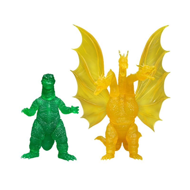 Mezco Toyz Godzilla Vs. King Ghidorah 5 Points XL Radioactive Battle Box, 1 of 10