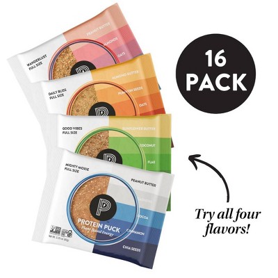 Protein Puck Variety Pack with Vegan Protein Bars