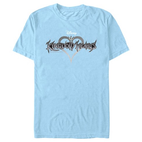 Men's Kingdom Hearts 1 Game Logo T-shirt - Light Blue - 3x Large : Target