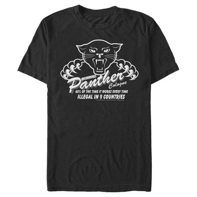 Men's Anchorman Panther Cologne Slogan T-shirt : Target