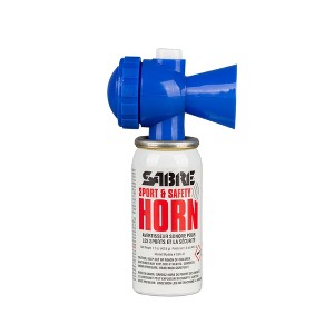 Sabre Sport And Safety Horn: Personal Alarm & Emergency Horn for Sports & Safety, Plastic & Aluminum, No Battery Needed - 1 of 4
