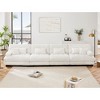 NicBex Couches for Living Room 2-Seater Sofa Cloud Couch Comfort Chenille Upholstered Sofa 2 Lumbar Pillows and 2 Throw Pillows for Bedroom - 4 of 4
