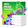 Gain + Odor Defense Liquid Laundry Detergent, Super Fresh Blast Scent, 6 Loads, HE Compatible - 2 of 4