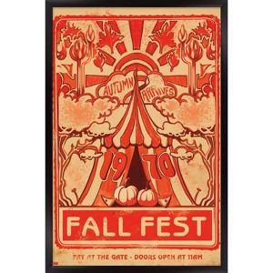 Trends International Five Nights at Freddy's: Help Wanted 2 - Fall Fest Framed Wall Poster Prints - 1 of 4