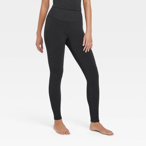 Women's Seamless High-Rise Capri Leggings - JoyLab™ Black XL