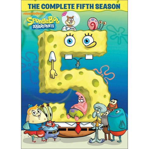 Spongebob Squarepants The Complete 5th Season 4 Discs Dvd Target
