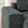 NicBex Couches for Living Room L-shape Modular Linen Sectional Sofa Couch Modern Upholstered Wide Deep Seat Convertible Couch Set - 4 of 4
