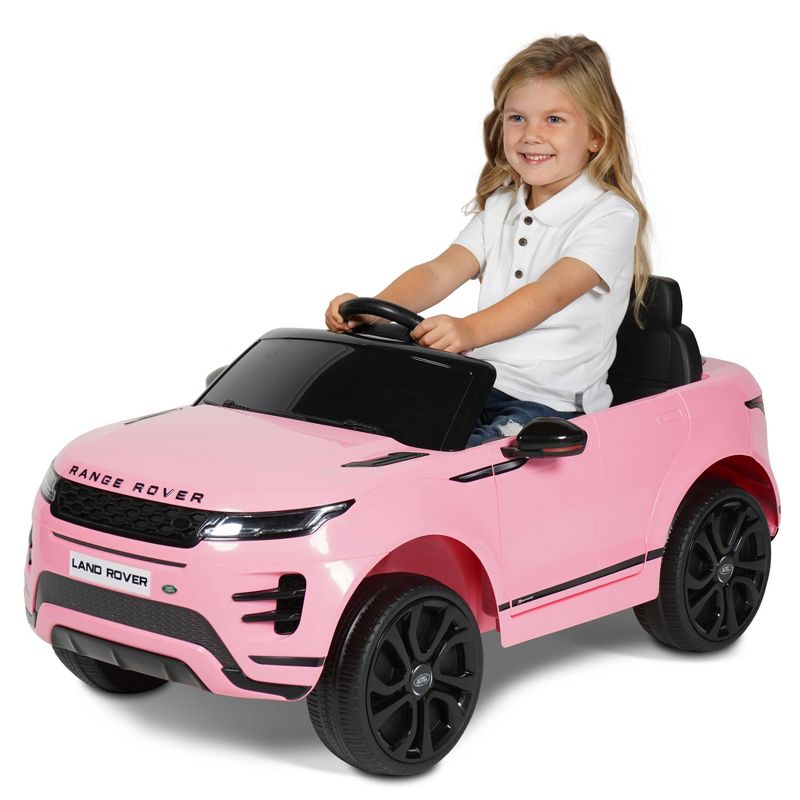 Hyper 12V Range Rover Evoque Powered Ride-On Car - Pink, 1 of 9