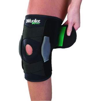Mueller Green Adjustable Hinged Knee Brace - Black